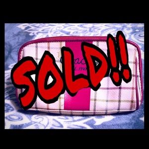 Cosmetic bag or wristlet
